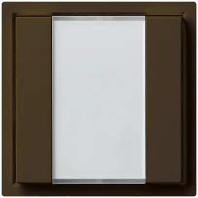 Pulsante multifunzionale INC KNX kallysto doppio marrone 