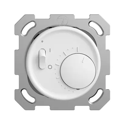 Termostato ambiente INC STANDARDdue bianco, con interrutore 