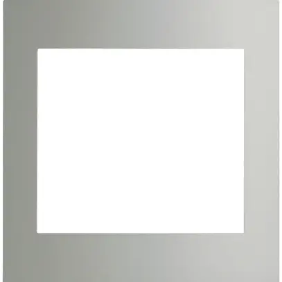 Cadre de recouvrement 1 module vertical alu 