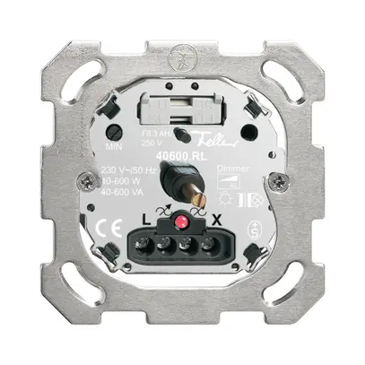 Inserto regolatore FH 40…600W illumin.ritardo di fase ascendente 