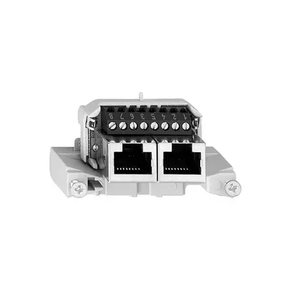 Scatola 2×RJ45/s 8P par. FH R&M swissline 