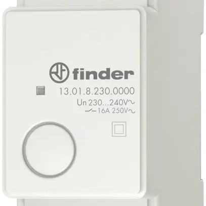 Interrutore impulso AMD Finder 13.01, elettrico, 1C 16A 120VAC, 2UM 