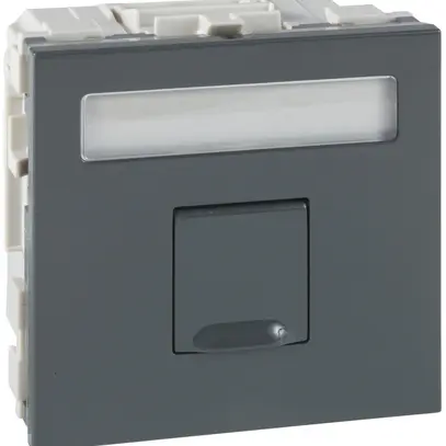 Support de m. INC OptiLine 50 1×R&M FreeNet gris 