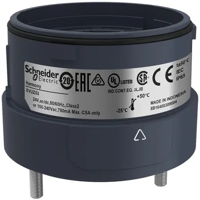 Socle de montage Schneider Electric 2 Pins IP65, noir 