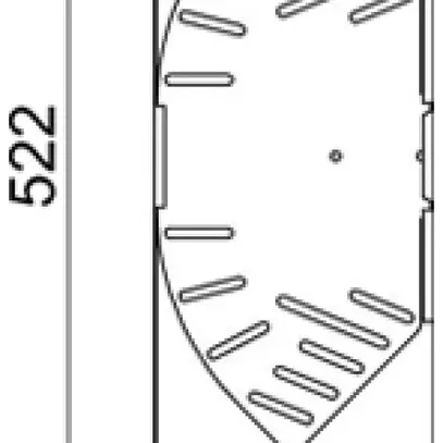 Gomito BET RB W regolabile 85×200mm acciaio zincato a nastro 