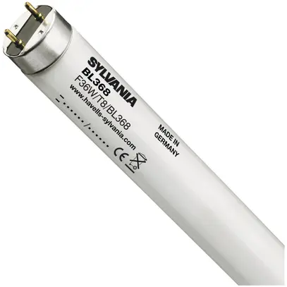Lampada fluorescente F T8 G13 36W 840 BL368, prot.antischeggia 