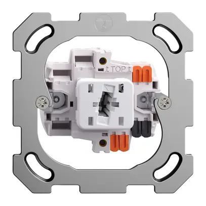 Inserto pulsante luminoso FH A-R/1P LED bianco 