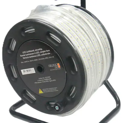 Bande lumineuse LED ELBRO AG sur dérouleur L=50m 250W 4000K IP65 