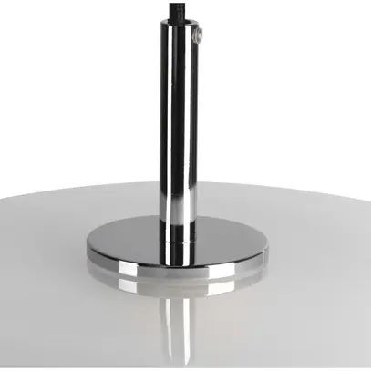 Lampada sospesa SLV PANTILO 28 E27 15W REG diretto bianco/cromo 