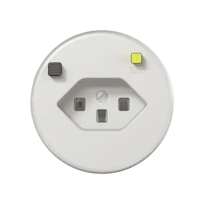Prise FI ENC CLASSIC E T23 30mA blanc 