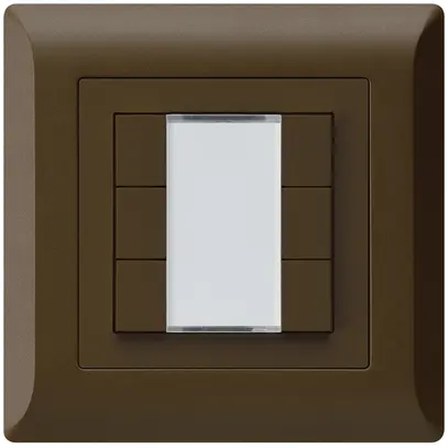 Tasto INC kallysto.line KNX 6×s/e-link marrone 