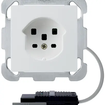 Prise INC HA kallysto type 25 avec bornes enfichables RK blanc 