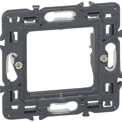 Plaque de fixation Legrand pour Batibox avec griffes d'écar.37mm 1×2 mod. 