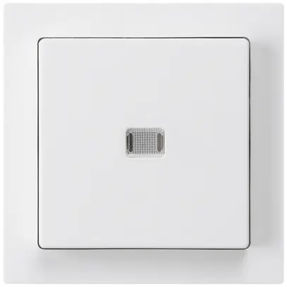Interruttore pulsante luminoso INC kallysto 3/2P bianco 