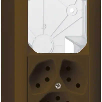 Combinazione AP vuoto+3×T13 marrone kallysto 