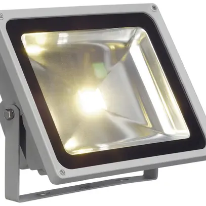 Projecteur LED SLV OUTDOOR BEAM 28 54W 5100lm 3000K 100° IP65 285×230×145mm gris 
