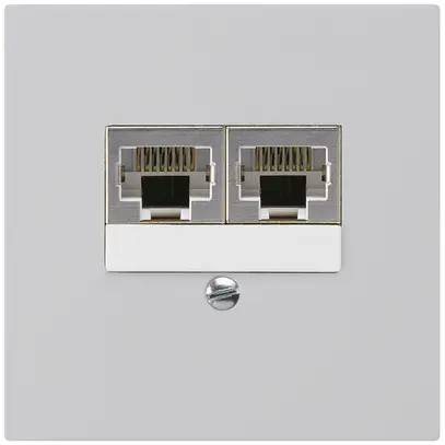 Scatola INC kallysto 2×RJ45s separato CUC grigio chiaro 