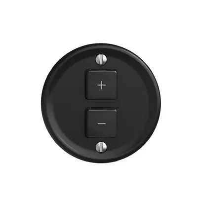 Kit copertura per dimmer 1c/2t Sdue Wiser nero 