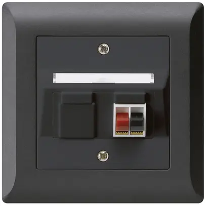 Presa INC audio kallysto.line 1×nero morsetto per 1 altoparlante 