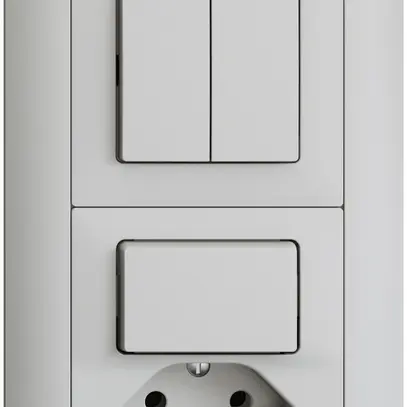 UP-Kombination EDIZIOdue 1/1P+3/T13 hellgrau 