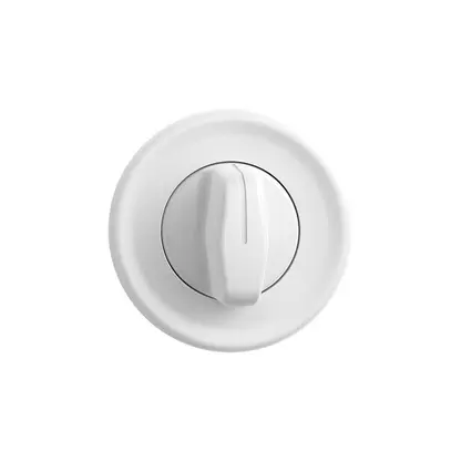 Kit frontal STANDARDdue blanc pour interrupteur rotatif 