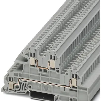 Morsetto d'installazione 0.2…4mm² L/L raccordo a vite grigio 