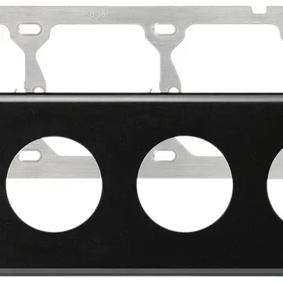Intestazione INC basico 1×3 nero 