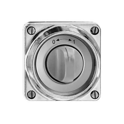 Contatto rotat. INS bagn.0<->1 Al pallinato, con manopola 