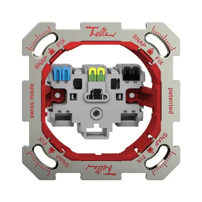 Prise ENC Feller Snapfix® 1×T23 16A 250V 77×77×44mm 