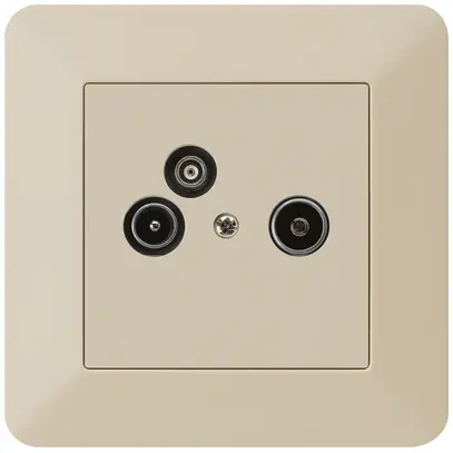 Prise d'antenne ENC R/TV/données kallysto.trend 19dB beige 