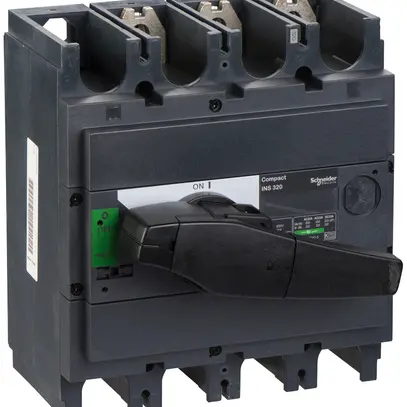 Lasttrennschalter Schneider Electric INS 3L 320A mit Drehgriff schwarz 