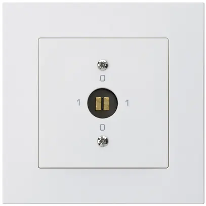 Interruttore a chiave d'innesto INC kallysto.pro 0/1L bianco 