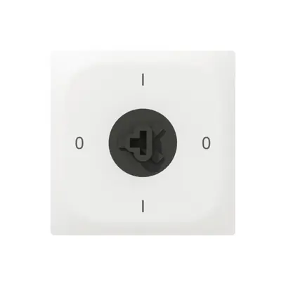 Interrupteur rotatif ENC SIDUS E 0/2L SS blanc 