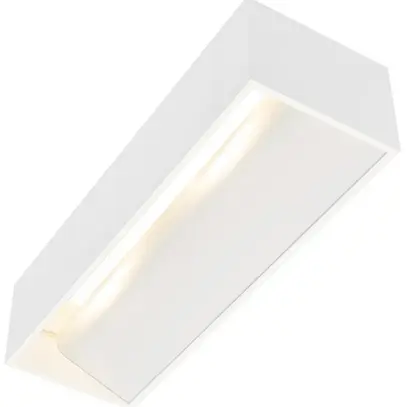Applique LED SLV LOGS IN L 17W 1400lm 3000K 300×100×70mm blanc 
