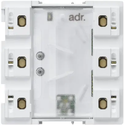 Tasto 6×KNX-BCU Hager con LED systemlink/easylink 