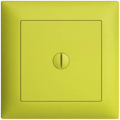 Plaque d'obturation EDIZIOdue lemon 