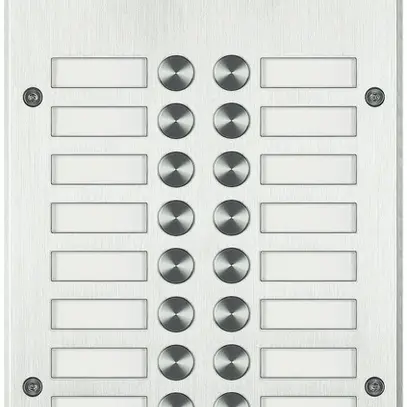 Citofono porta INC con video Bticino 2×10 pulsanti inoss. 
