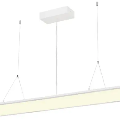 Lampada sospesa LED SLV I-PENDANT PRO DALI 43W 3800lm 4000K UGR 1200×300 bianco 