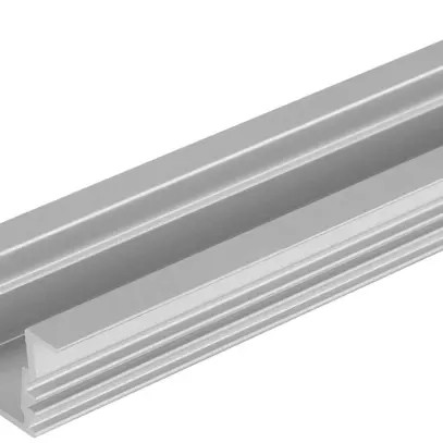Profilo a flangia LDV MEDIUM PM01/UW/21.5×12/10, larghezza utile 10mm, 2m, al 