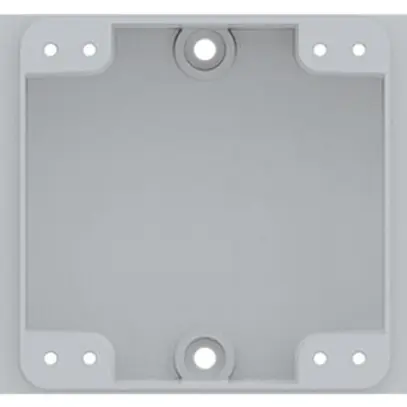 En-tête AP Hager robusto 1×3 horizontal 276×86mm gris 