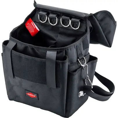 Borsa per utensili KNIPEX vuota 370×250×150mm 12L 1.4kg max.10kg 