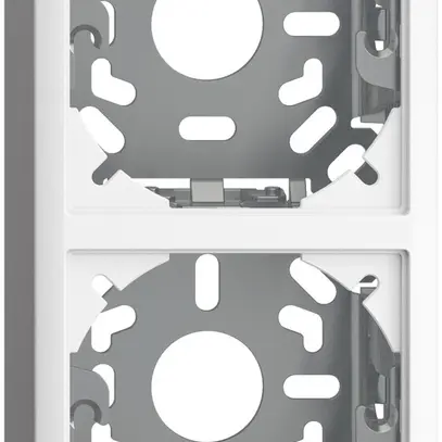 Capot avec plaque de base 2×39mm pour combinaison FX vertical/horizontal blanc 