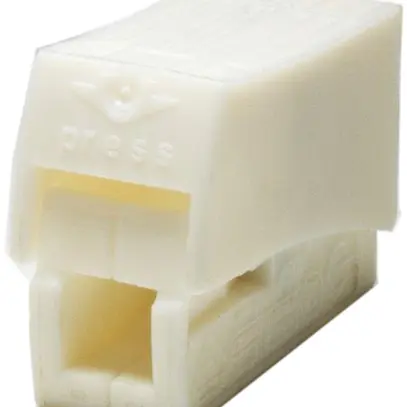 Morsetto di connessione Woertz 1P 0.5…2.5mm² bianco 