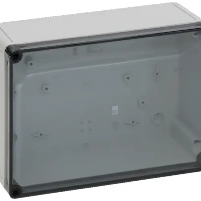 Scatola per apparecchio Rittal PK 254×180×90mm grigio trasparente 