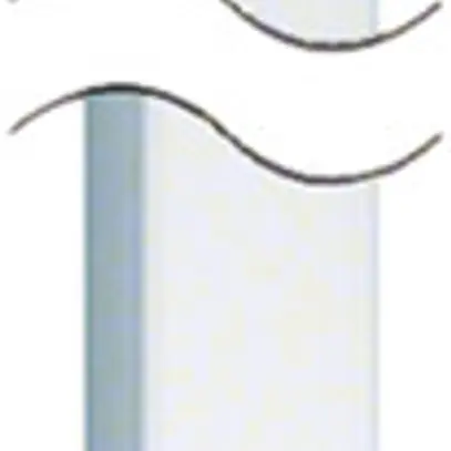 Colonna connessione soffitto tehalit DA200 1× fissa.flex h=2.45m bianco traffico 