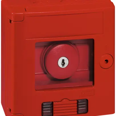 AP tasto d'allarme Legrand 12mA 230V Ch+R rosso 