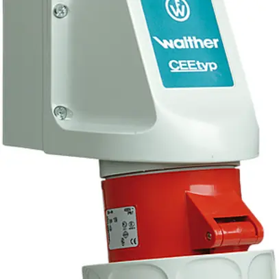 Presa murale AP CEEtyp 4L 16A IP67, 6h 