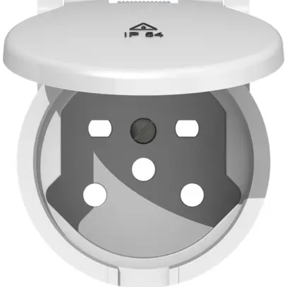 Frontbecher ABB 15 NUPL weiss 