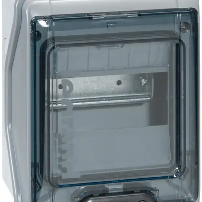 Tableau de distribution AP IP65 PLEXO3 1 rang.×6UM +1 gr/tr 