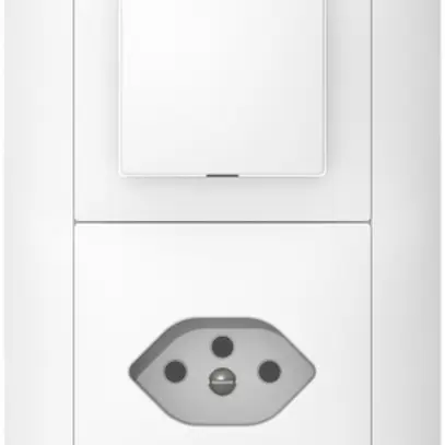 Combinazione INC SIDUS 2×1 3/1L+T13 bianco 
